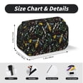 thumbnail image 5 of Kdxio Wasp and Florals for Double Compartment Pen Case Oxford Organizer with Zipper Pockets for Students Artists, 5 of 7