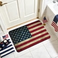 thumbnail image 5 of B Polyester Independence Day Floor Mat 23.6X15.8 Inch With Usa Flag Pattern Non Slip Backing For Home Entryway Kitchen Patriotic Decor, 5 of 7