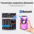 thumbnail image 3 of Mezclador De Audio De 4 Canales Bluetooth, 48v, Dsp Bomge, 3 of 5