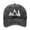 Black, variant on Hats For Men Women Funny Adjustable Washed Embroidered Wild Baseball Cap Embroidered Black One Size