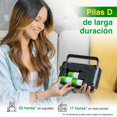 thumbnail image 3 of GP Pilas D LR20 1.5V &ndash; Paquete de 8 | Energ&iacute;a Duradera, Rendimiento Excepcional, Antiderrame | Bater&iacute;as D para Linternas, Juguetes, Radios y M&aacute;s, 3 of 6