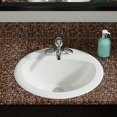thumbnail image 2 of Polaris O2018-B Bisque Évier de Salle de Bain Surmontant, 2 of 5