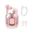 thumbnail image 2 of 1pc White Mini Portable Design Charging Case Touch Control Enc Noise Cancelling Clear Call Hifi Stereo Wireless Music Earphone Low Latency High Fideli, 2 of 4
