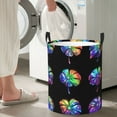 thumbnail image 5 of Leaf Glowing Laundry Hamper Medium Storage Basket/Toy Organizer/Dirty Clothes Bucket, 5 of 5