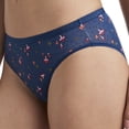 thumbnail image 6 of Jockey Women's Organic Cotton Stretch Logo Bikini - 6 Pack, 6 of 6
