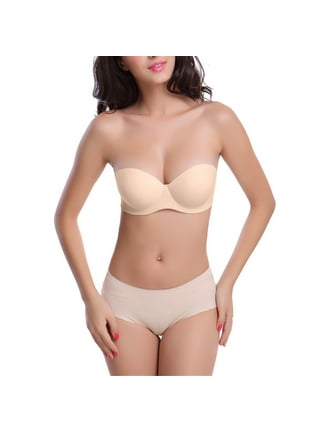 Strapless Convertible Pushup Bra Heavily Padded Lift Up Supportive Add Two  Cup Multiway Tshirt Bras 
