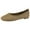 Khaki, variant on Mostsola Round Toe Flats for Women Slip on Knit Mesh Ballet Flats Shoes Business Casual Shoes