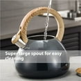 thumbnail image 4 of Teapot Stainless Steel Tea Pots Whistling Tea Kettle for Stove Top with Cool Touch Ergonomic Handle, 4 of 7