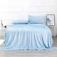 thumbnail image 2 of Juego de Sabanas Polar Invernales Suaves y Cálidas para las noches frías Matrimonial Baby Blue Kyuden Home., 2 of 6