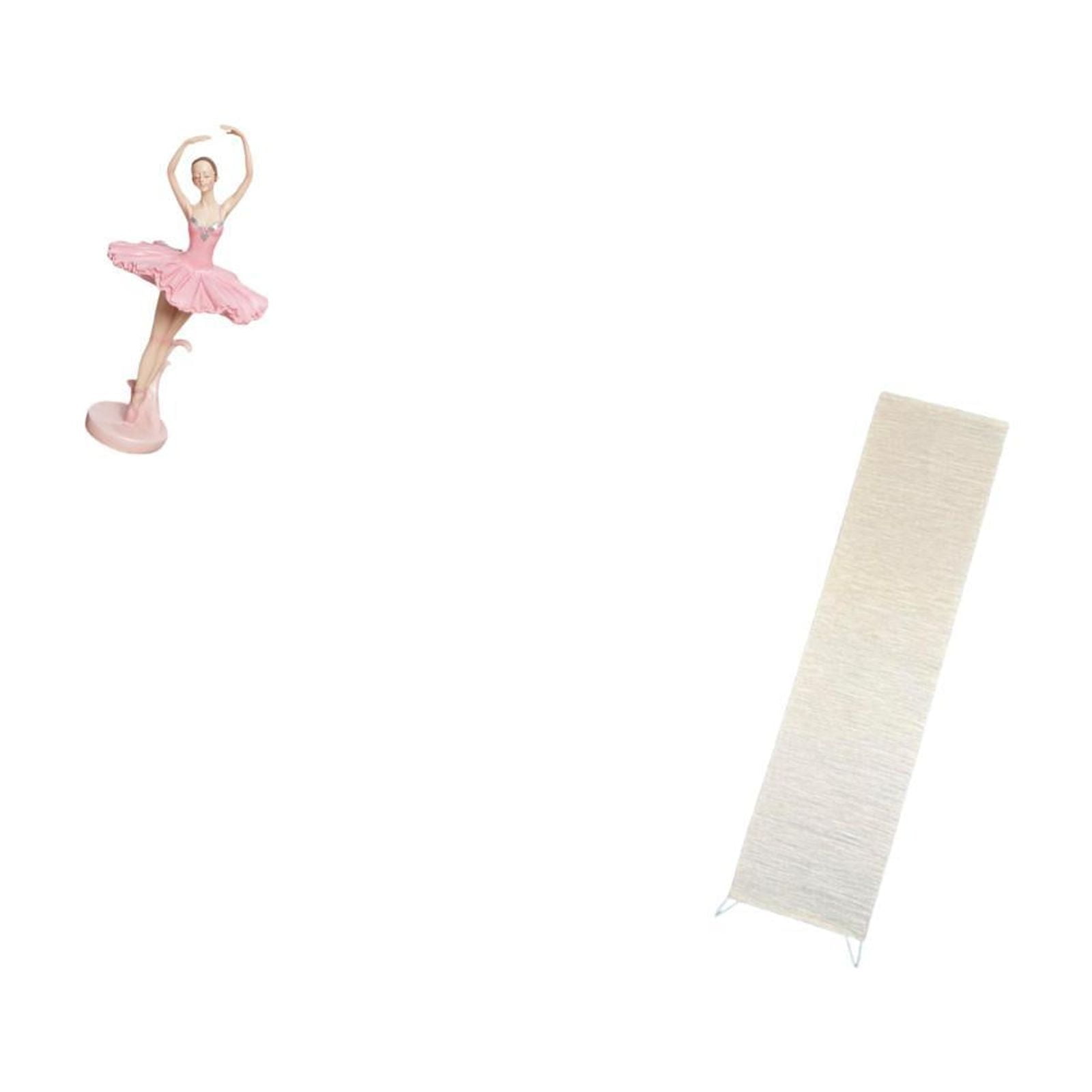Ballet Girl Statue Floor Lamp Shade Resin Material for Living Room Bedroom Office Desktop Decoration