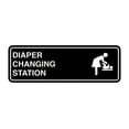 thumbnail image 5 of Standard Diapers Changing Station Sign (Blue) - Small, 5 of 5