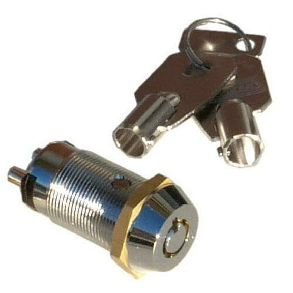 Seco-Larm Enforcer SPST Tubular Key Lock, Key #1308 (SS-095-1H4)