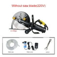 thumbnail image 7 of 6800W Electric Circular Saw Multi-Function Angle Adjustable Portable Cutting Machine With Blades Wood Metal Stone Tile Cutter, 7 of 7