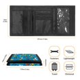 thumbnail image 6 of Chririnla Farm Tractor Cow Youth Wallet, Polyester Trifold Money Organizer, Wear Resistant Slim Wallet for Sports and School, 6 of 7