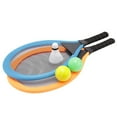 thumbnail image 1 of Kids Tennis Racquet Set Plastic Badminton Racket with Balls for Outdoor Training, 1 of 7