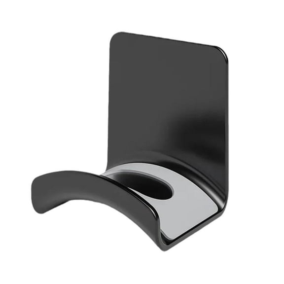 Headphone Hook Under Desk/Wall Mount Holder Support Stand for Headsets and Cable Office Headset Organiser Rack