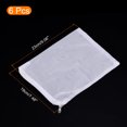 thumbnail image 2 of Unique Bargains Aquarium Filter Media Bags 23x19cm 6 Pack Fish Tank Mesh Bags with Drawstrings White, 2 of 5