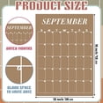 thumbnail image 3 of Calendario de pared Fullhawl 2025-2026 Harvest, 30 x 42 cm, reutilizable, 3 of 6