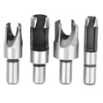 thumbnail image 4 of Embouts de Forage, 23 Pcs Embouts de Perçage à Vis de Bouchon, Acier à Haute Teneur en Carbone pour Perceuse à Main, 4 of 8
