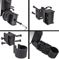 thumbnail image 4 of Niche UTV Side View Mirror Set for 1.75 - 2 inch High Impact Roll Cage Bar Grey 519-KMI2244R, 4 of 4