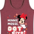 thumbnail image 3 of Mickey & Friends - Minnie Dot Diva - Women's Racerback Tank Top, 3 of 5