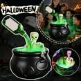 thumbnail image 2 of 2025 New Skeleton Potion Witches Cauldrons,Magic Floating Potion Bottles and Diffuser Halloween Decorations,Led Mist Maker & Black Magic Cauldron for Enchanting Party Table Decor, 2 of 8