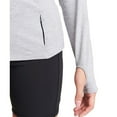 thumbnail image 4 of AWDis Cool Womens Cool-Flex Half Zip Long-Sleeved Base Layer Top, 4 of 5