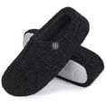 thumbnail image 1 of HomeTop Women's Fuzzy Curly Fur Memory Foam Loafer Slippers with Polar Fleece Lining, 1 of 6