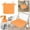 Orange, variant on Hxoliqit Beige Chair Pads Seating Cushion, (2 Count)