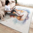 thumbnail image 2 of Hamster Rug 5x7 Area Rugs for Bedroom Living Room, Cute Animal Area Rug, Kids Boys Girls Carpet Machine Washable Non-Slip Large Rug, Soft Low Pile Area Rug, Indoor Decorative Rug la&106, 2 of 7