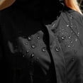 thumbnail image 2 of Womens Rain Jacket Waterproof Plus Size Hooded Raincoat Lightweight Zip up Hiking Jacket Casual Athletic Windbreaker with Pockets, 2 of 9