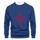 thumbnail image 3 of Sudaderas sin capucha para hombre, estilo casual, a la moda, con cuello redondo, estampado, de manga larga, blusas de manga larga y cuello redondo, blusas de poliéster para hombre, 3 of 3