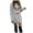 Z-Grey, variant on Ugly Christmas Sweatshirt Sales Dress Women Xmas Reindeer Printed Funny Dresses Long Sleeve Holiday Long Sweater with Pockets (Grey, L)