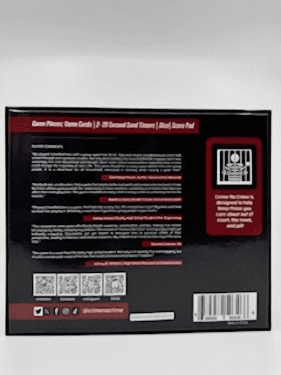 Crime No Crime Criminal Law Board Game 1st Edition