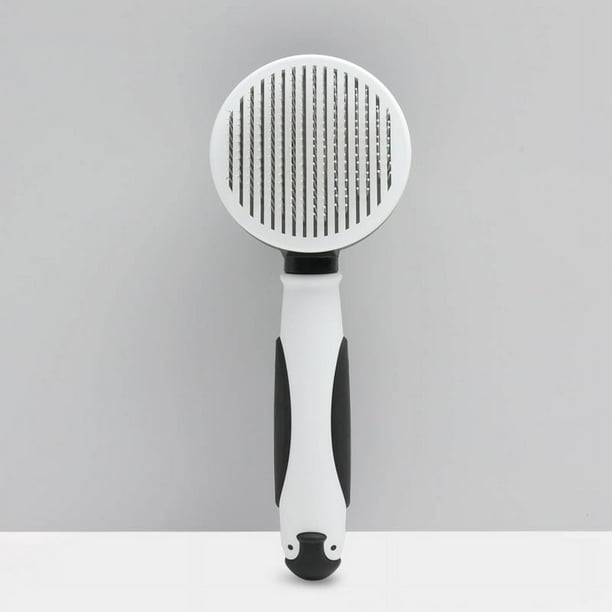 Brush for Dogs and Cats, Kitten Brush, Dog and Cat Brush, Small Dog Hair Brush, Self-Cleaning Brush for Cats and Dogs, One-Click Removal of Dead Hair and Undercoat