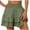 A Green, variant on Wuphunn Womens Workout Shorts Athletic Shorts Sweat Shorts Women Cargo Shorts Bike Shorts Women Drawstring Shorts Women Lounge Shorts Pull On Shorts Women BN M
