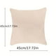 thumbnail image 3 of 4pcs Christmas Decorations Pillowcase 18x18 Set 4-piece Snowflake Santa Snowman Deer Bird Lollipop Christmas Rustic Winter Holiday Throw Pillow Christmas Decoration Cushion Cover, 3 of 5