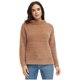 thumbnail image 1 of Calvin Klein Womens Funnel Neck Pullover Sweater, beige, L, 1 of 1