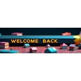 thumbnail image 4 of 3D Style Welcome Back Banner Party Background Decorations for Reunion Events Celebration Photo Shoots Festival Openings, 4 of 4