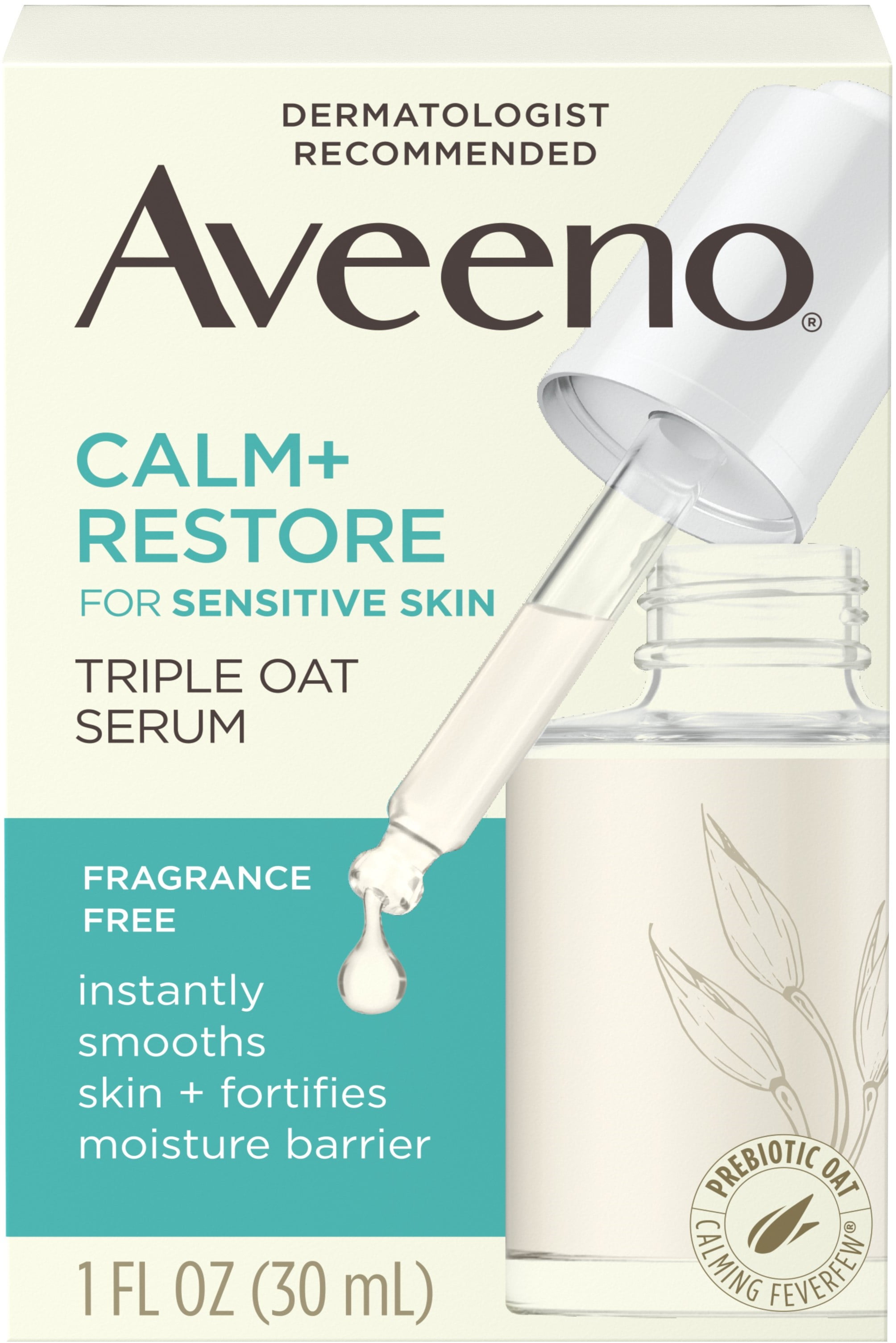 aveeno serum for sensitive skin