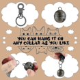 thumbnail image 3 of Extra Loud Brass Pet Collar Bells Pair - Durable Cat and Dog Bells for Pets, 3 of 5