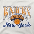 thumbnail image 4 of Unisex Stadium Essentials Oatmeal New York Knicks Sky High Hoodie, 4 of 4