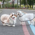 thumbnail image 2 of Popular! Cute Pet Dog Raincoat, Raincoat Body Covered With Hood, Reflective Night Light Strip, Double Waterproof Raincoat, Bear-shaped Pet Dog Hooded Cape, 2 of 4