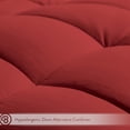 thumbnail image 5 of Bare Home Ultra-Soft Premium 1800 Series Goose Down Alternative Comforter Set - Hypoallergenic - All Season - Plush Siliconized Fiberfill (King/Cal King, Red), 5 of 6