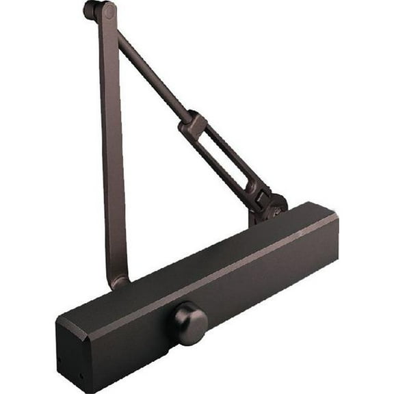 Stanley Commercial Hdwe QDC212S-690 Hold Open Door Closer, Dark Bronze
