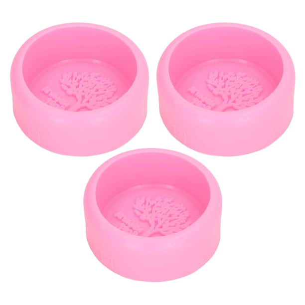 Moldes de silicona para hornear, 3 piezas de moldes de silicona para pasteles, moldes de silicona para tazas de pasteles, moldes de silicona para pasteles, diseño elevado