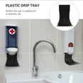 thumbnail image 4 of MIANGASTORE 1Pc Practical Liquid Soap Dispenser Catch Tray Wall-mounted Soap Dispenser Tray, 4 of 7