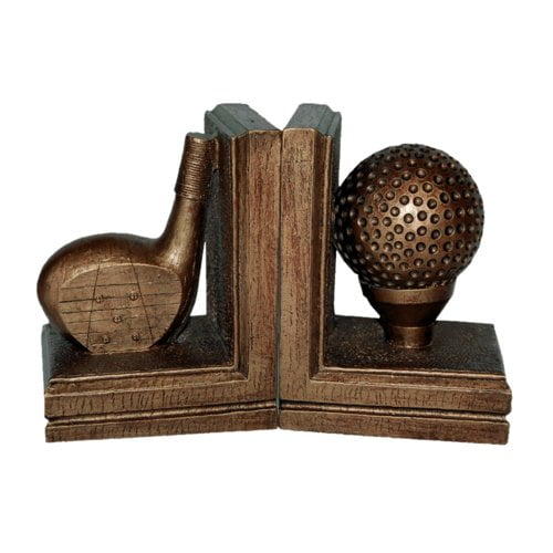 Hickory Manor House Golf Bookends (Set of 2)