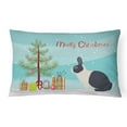 thumbnail image 1 of Carolines Treasures BB9325PW1216 Dutch Rabbit Christmas Canvas Fabric Decorative Pillow, 1 of 3
