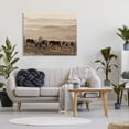 thumbnail image 3 of Stupell Industries Horses Grazing Rolling Hills Animals & Insects Photography Gallery Wrapped Canvas Art Print Wall Art, 48 x 36, 3 of 8